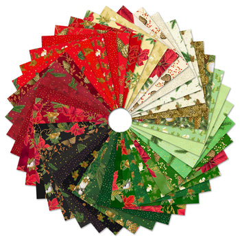 10 inch charm pack - Holiday Flourish - Flourish Forest - Holiday