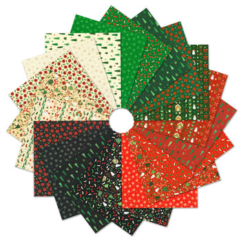 10 inch charm pack - Tiny Tidings
