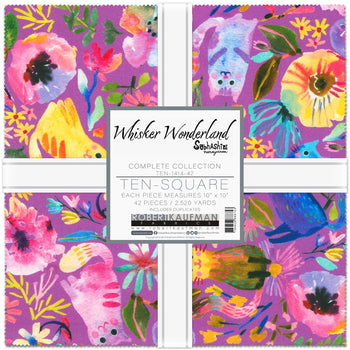 10 inch charm pack - Whisker Wonderland