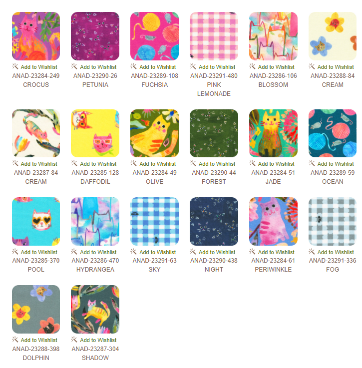 10 inch charm pack - Whisker Wonderland